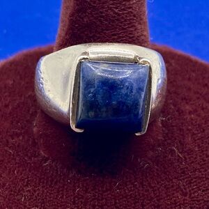 Retired Vintage Sterling Silver Silpada Sodalite Ring